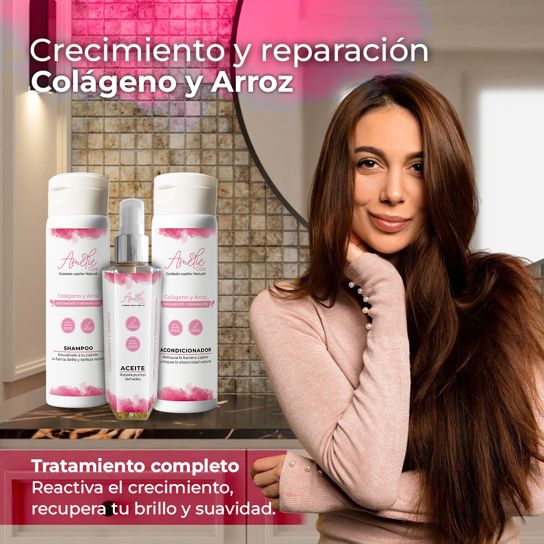 Kit Crecimiento y reparación | Colágeno y Arroz
