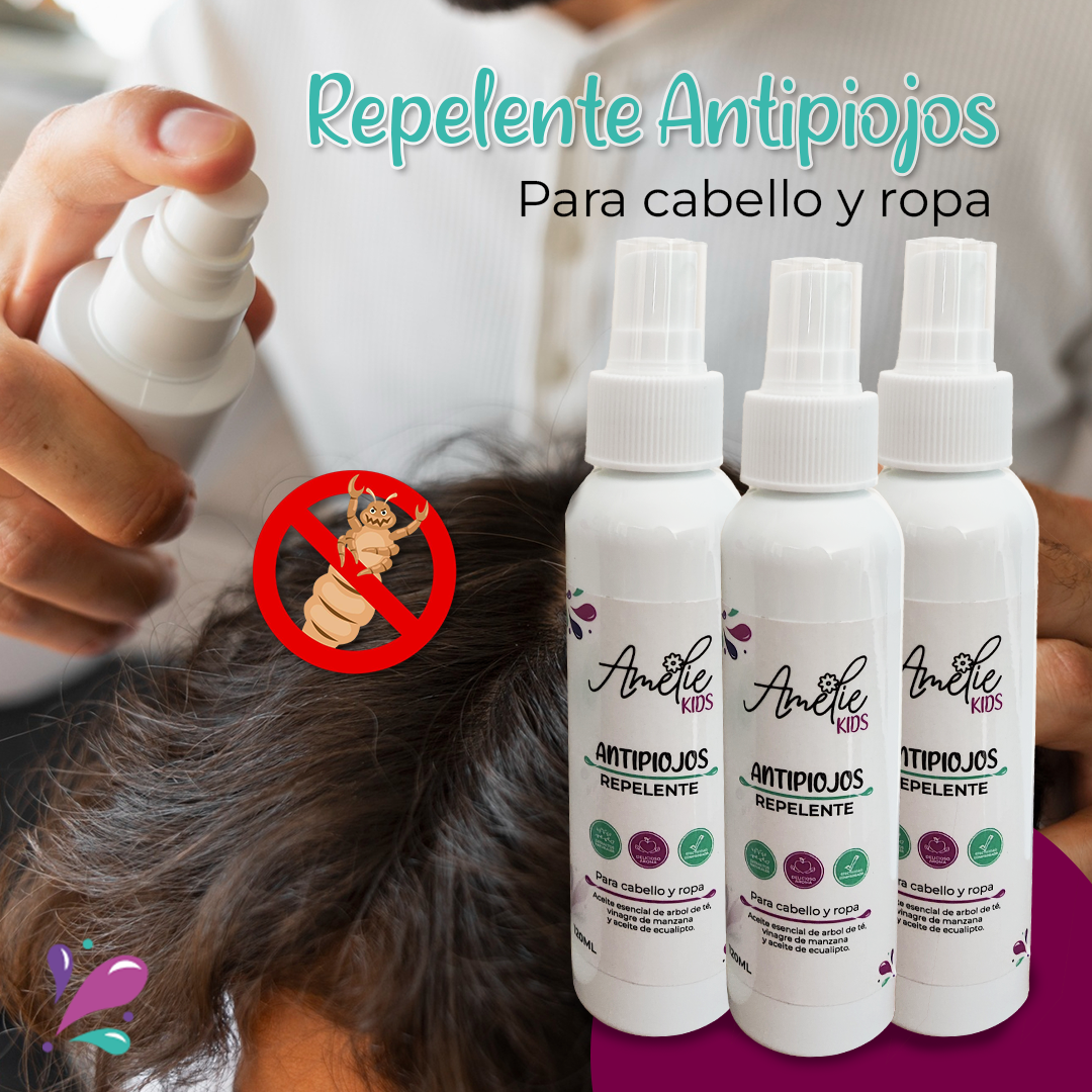 Repelente Anti piojos Amelie X3 unidades