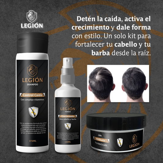 Anticaída activador de crecimiento | Legión COMBO masculino