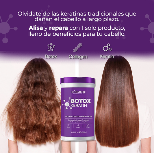 Botox Keratin | Alisa y repara