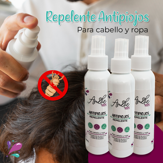 Repelente Anti piojos Amelie X3 unidades
